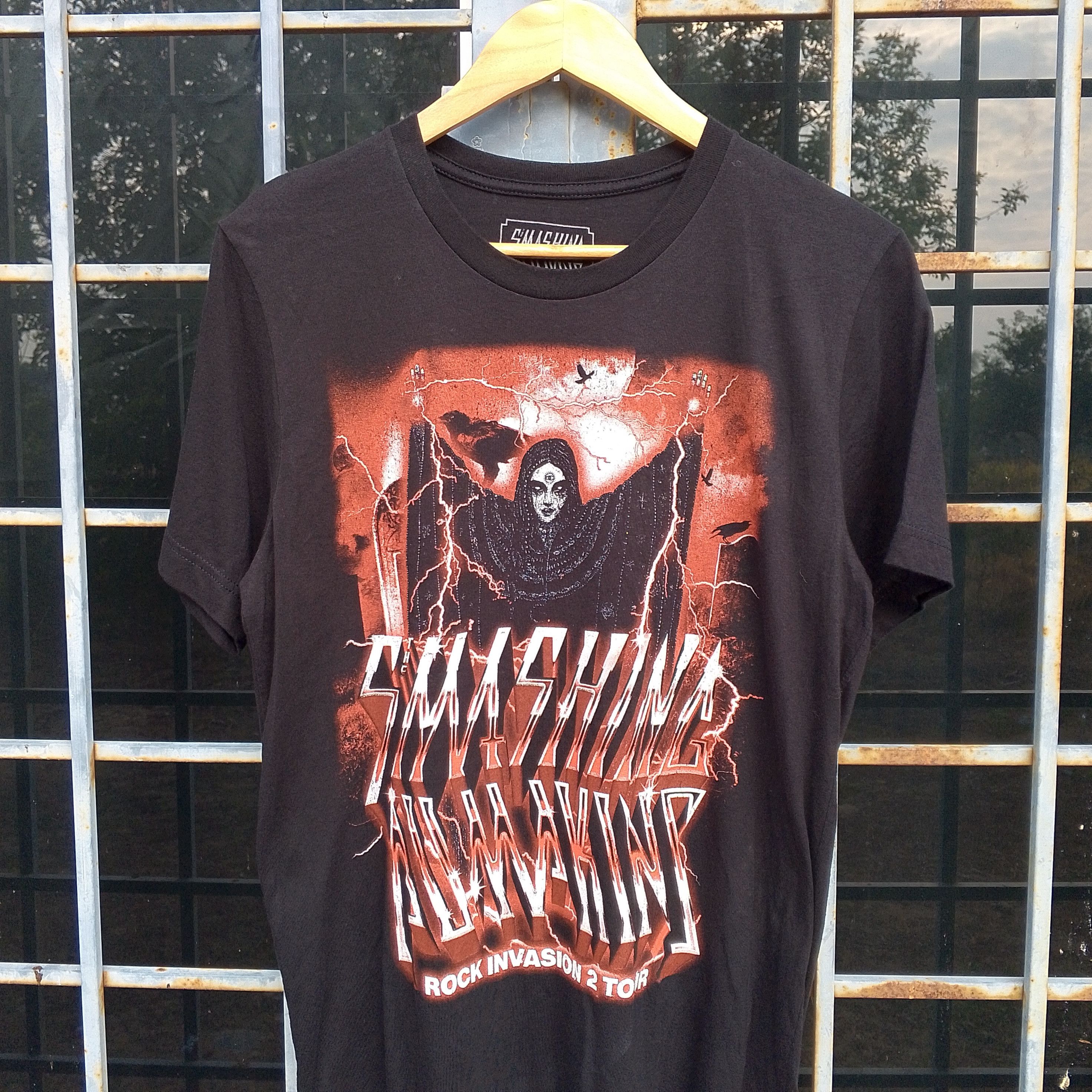 Band Tees Smashing Pumpkins Rock Invasion 2 Tour Tee Size US M / EU 48-50 / 2 - 3 Thumbnail