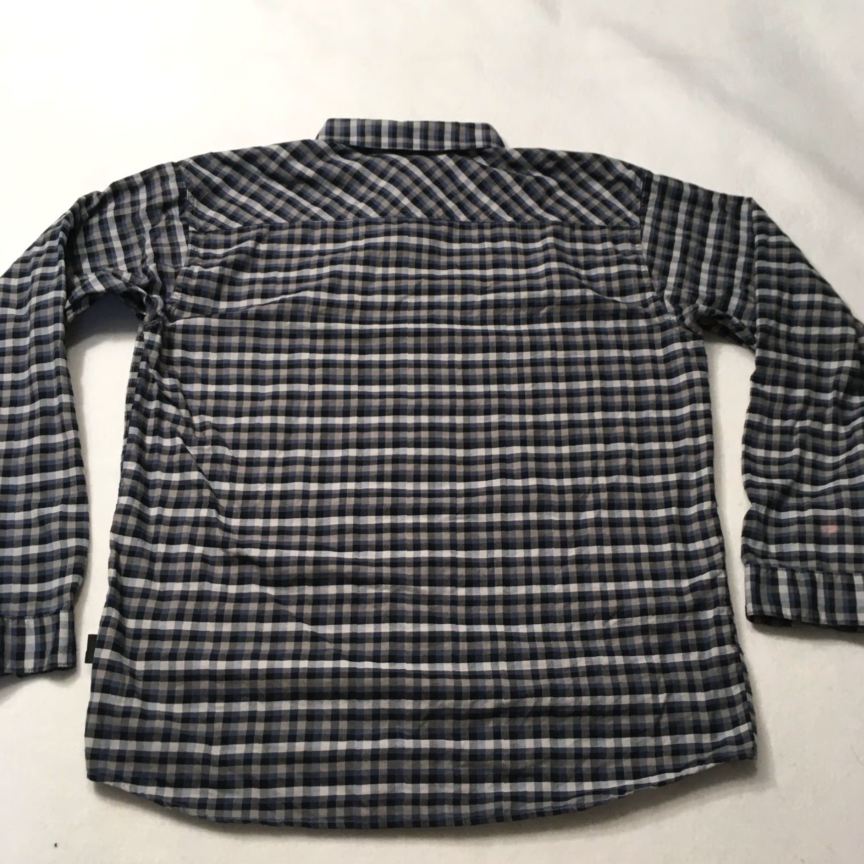 Patagonia Patagonia Blue Plaid Organic Cotton Long Sleeve Adult Large Men's Shirt Size US L / EU 52-54 / 3 - 6 Thumbnail