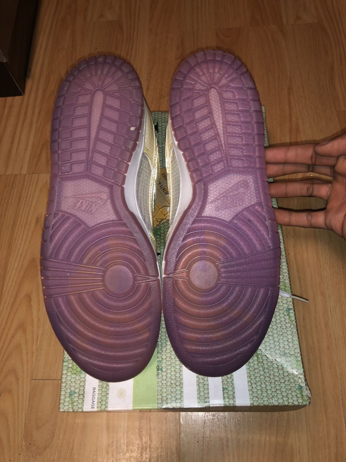 Nike Nike Dunk Low Union Passport Pack Court Purple - Size 9.5 Size US 9.5 / EU 42-43 - 8 Thumbnail