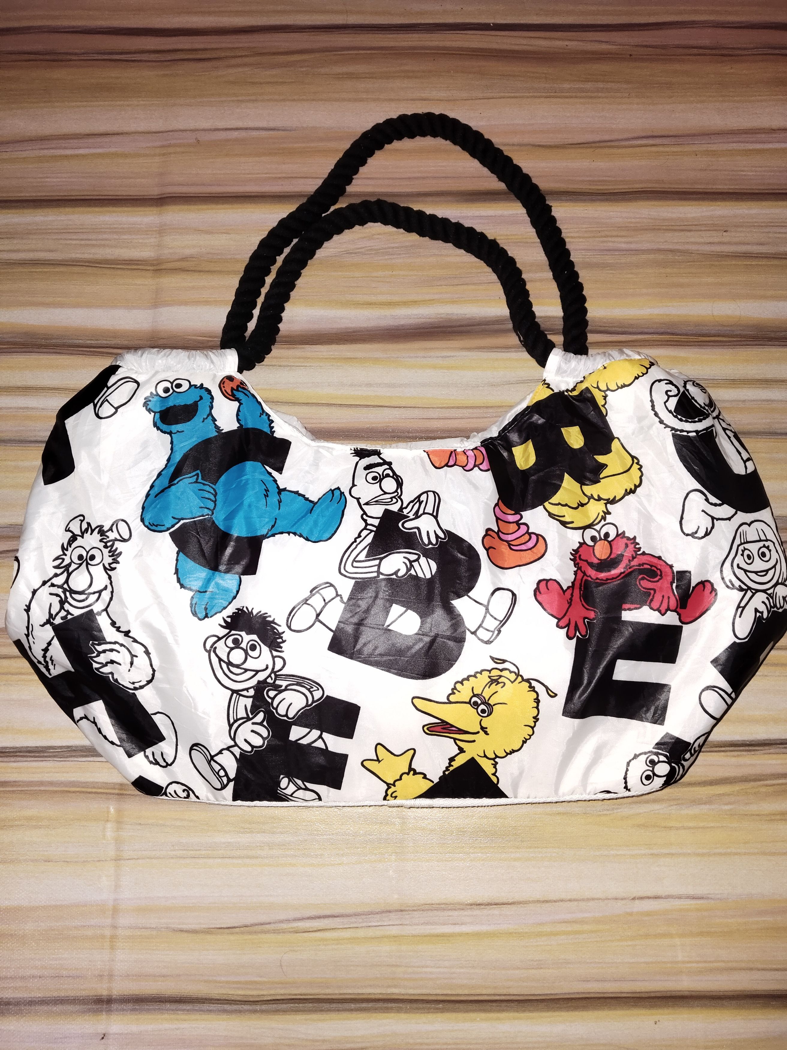 Cartoon Network Fullprint SESAME STREET Tote Bag Size ONE SIZE - 3 Thumbnail