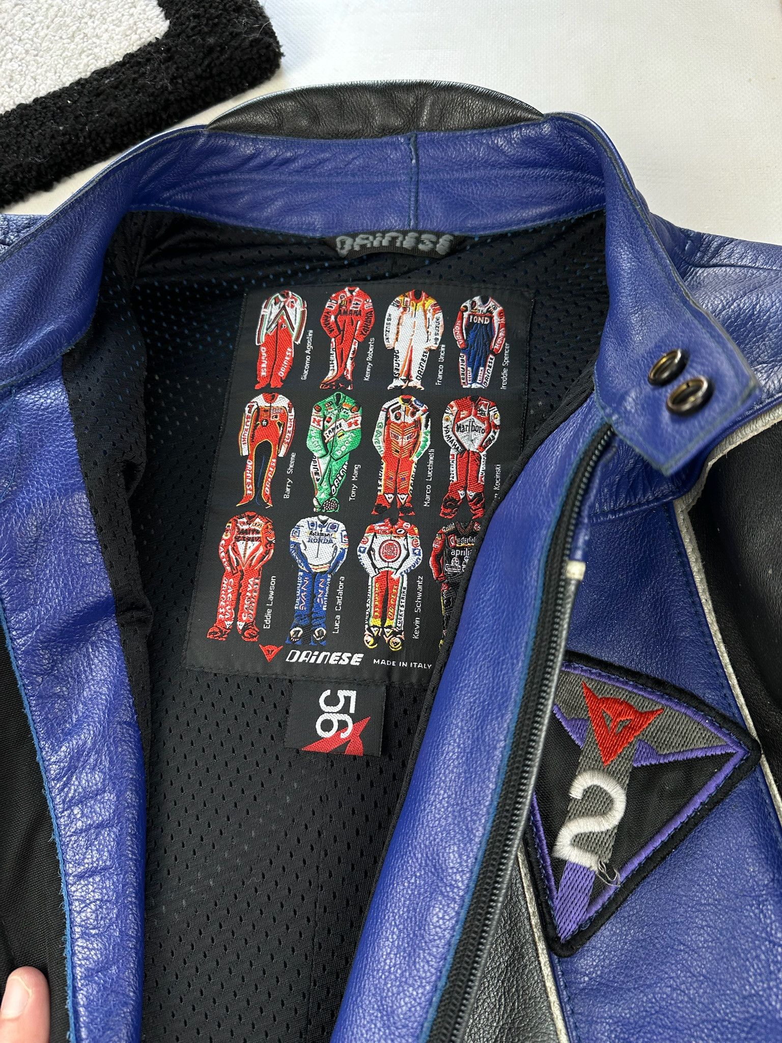 Dainese Vintage Dainese leather jacket moto biker punk tribal 90s Size US XL / EU 56 / 4 - 6 Thumbnail