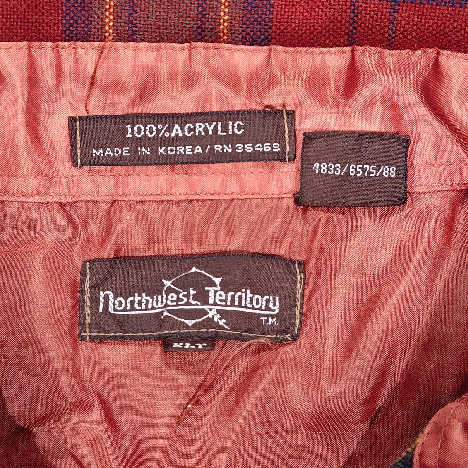 Northwest Territory Northwest Territory Flannel Shirt Mens XLT Red Plaid Size US XL / EU 56 / 4 - 2 Thumbnail