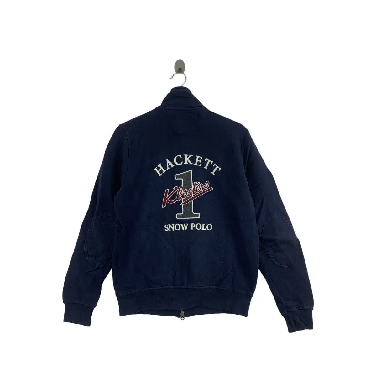 Hackett Vintage HACKETT LONDON KLOSTERS Snow Polo Zipper Sweater Size US S / EU 44-46 / 1 - 3 Thumbnail