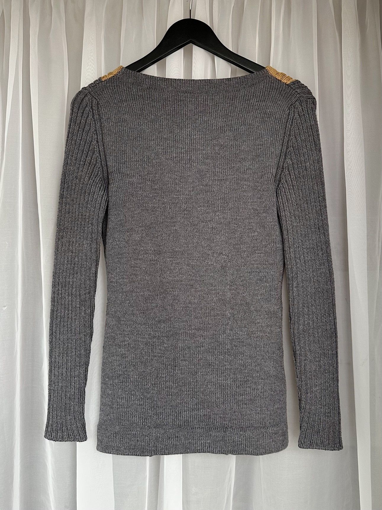 Miu Miu × Prada × Vintage MIU MIU SS2015 Inside Out Knit Wool Sweater prada Vintage S Size US S / EU 44-46 / 1 - 6 Thumbnail