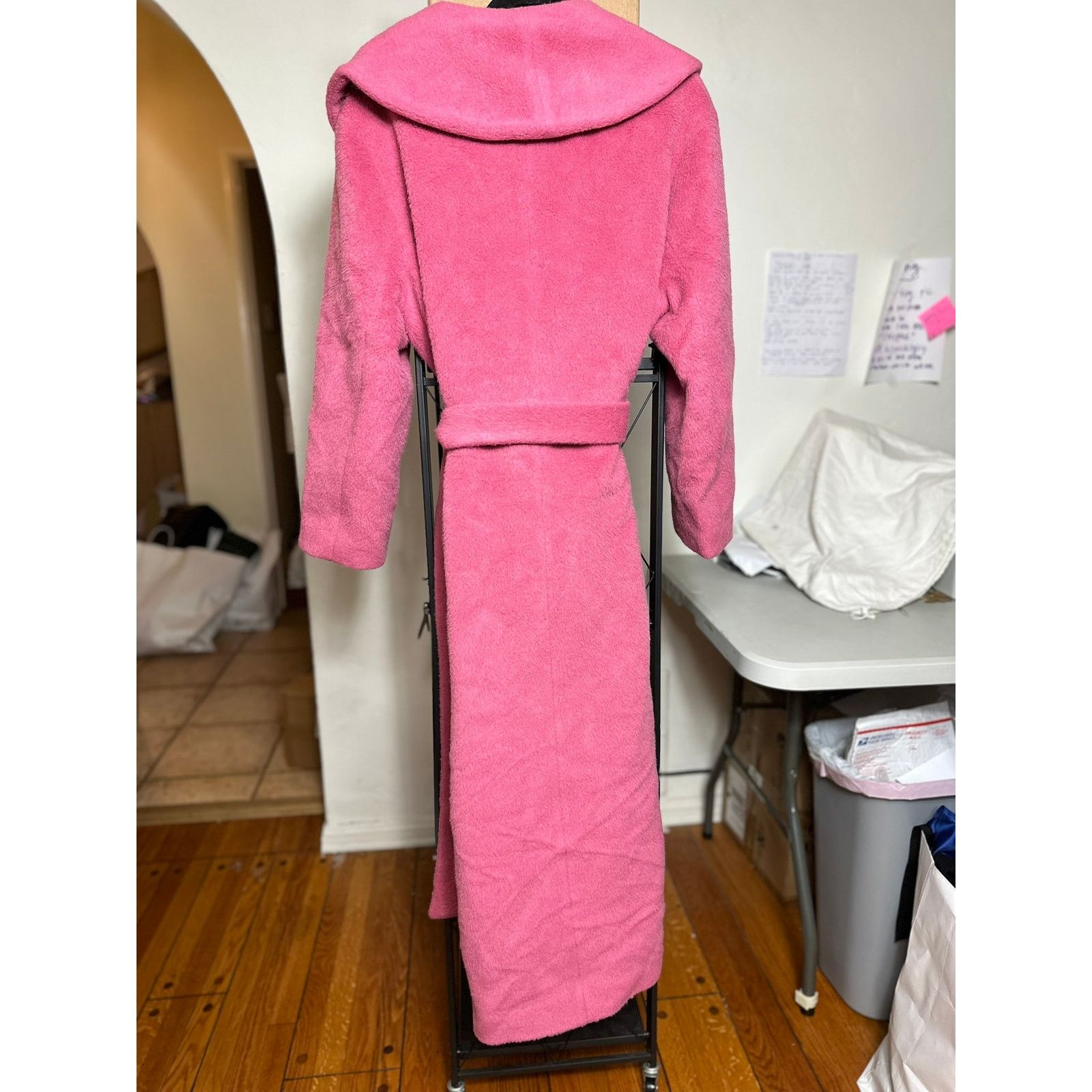 Staud STAUD Dakota Coat Damask Pink S Size S / US 4 / IT 40 - 2 Thumbnail