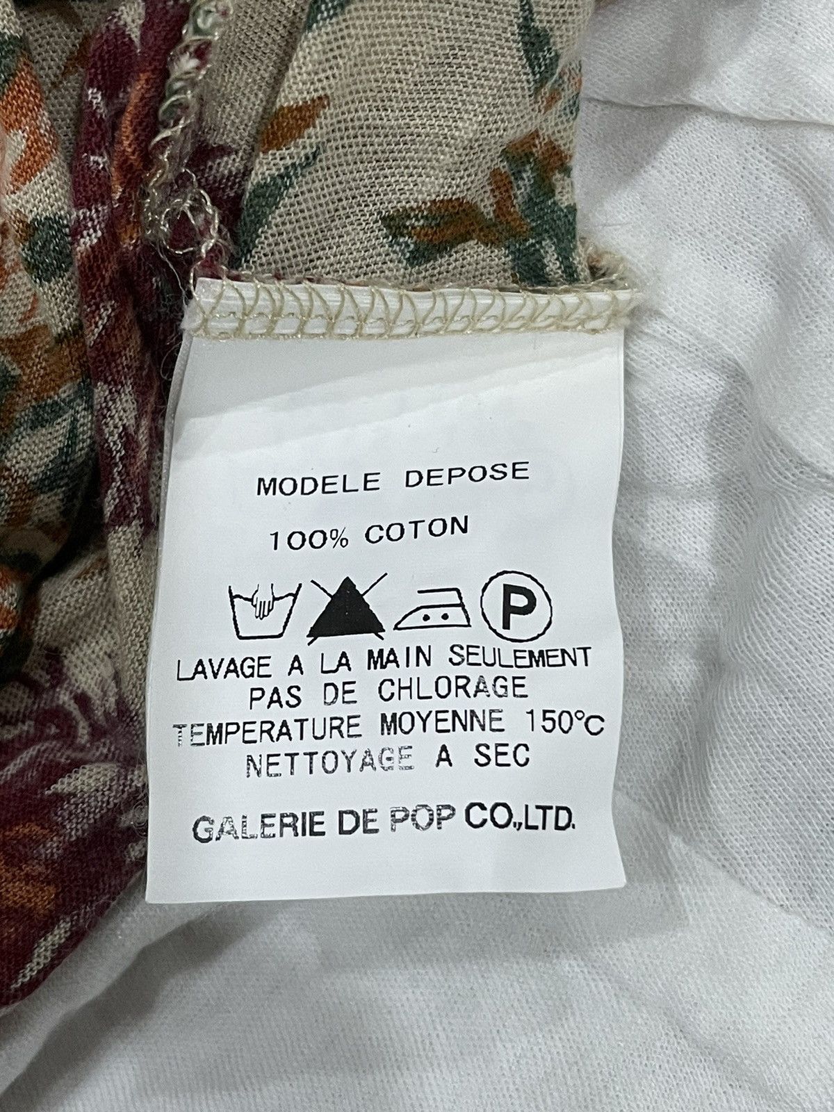 Pas de Calais Two-Piece Non-sleeves Blouse Size S / US 4 / IT 40 - 3 Thumbnail