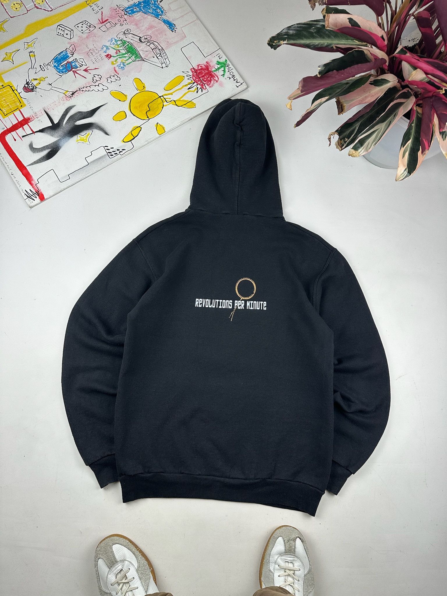 Band Tees Vintage Y2K Rise Against sun faded hoodie back print Size US S / EU 44-46 / 1 - 7 Thumbnail