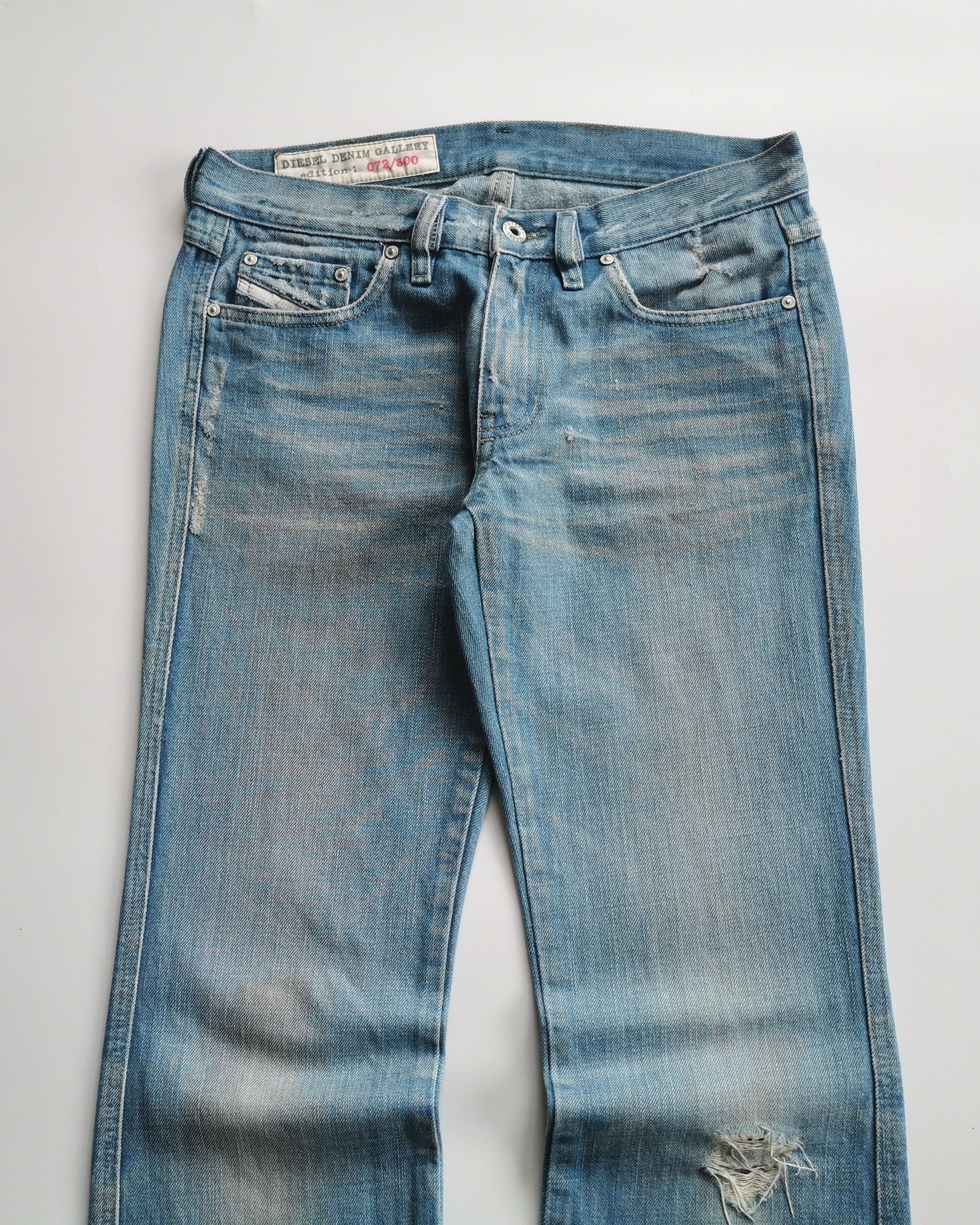 Bodega × Diesel Flare Diesel Denim Gallery - Edition: 072/300 Rare Size 28" / US 6 / IT 42 - 3 Thumbnail