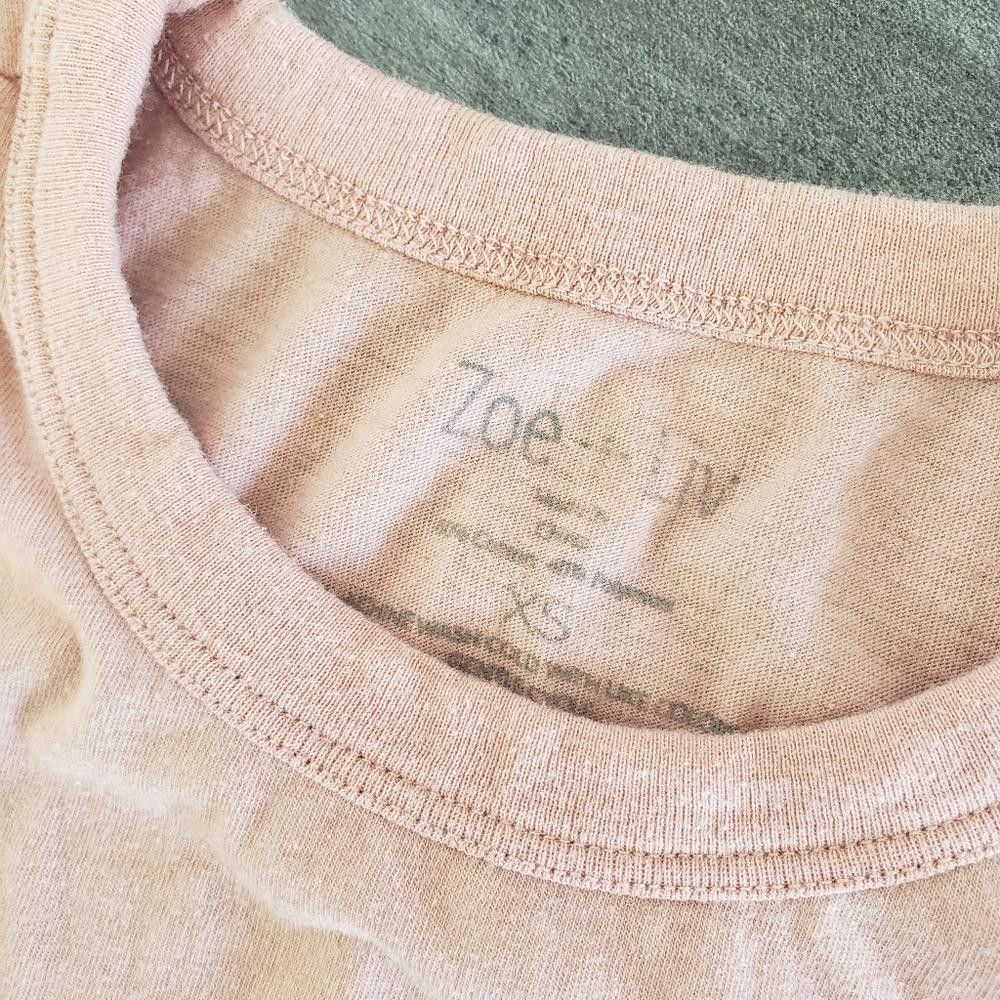 Designer Dust Pink Zoe+Liv Short Sleeve Size XS / US 0-2 / IT 36-38 - 3 Thumbnail