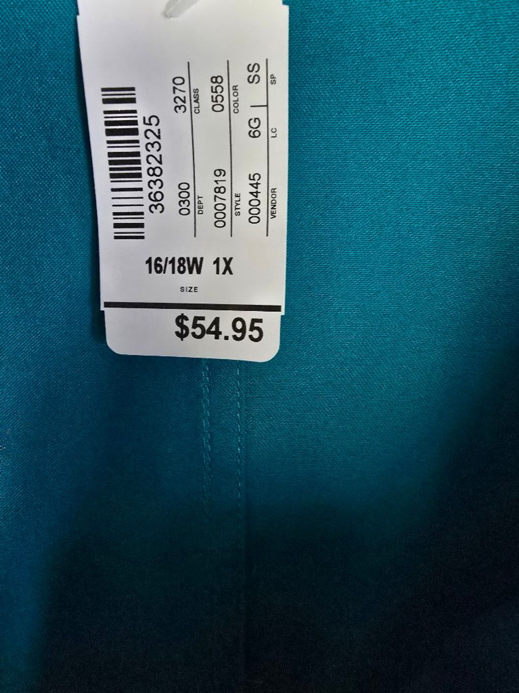Other Christopher & Banks Vest Size 1X Teal Sleeveless Zip Up New Size 3XL / US 20-22 - 9 Thumbnail
