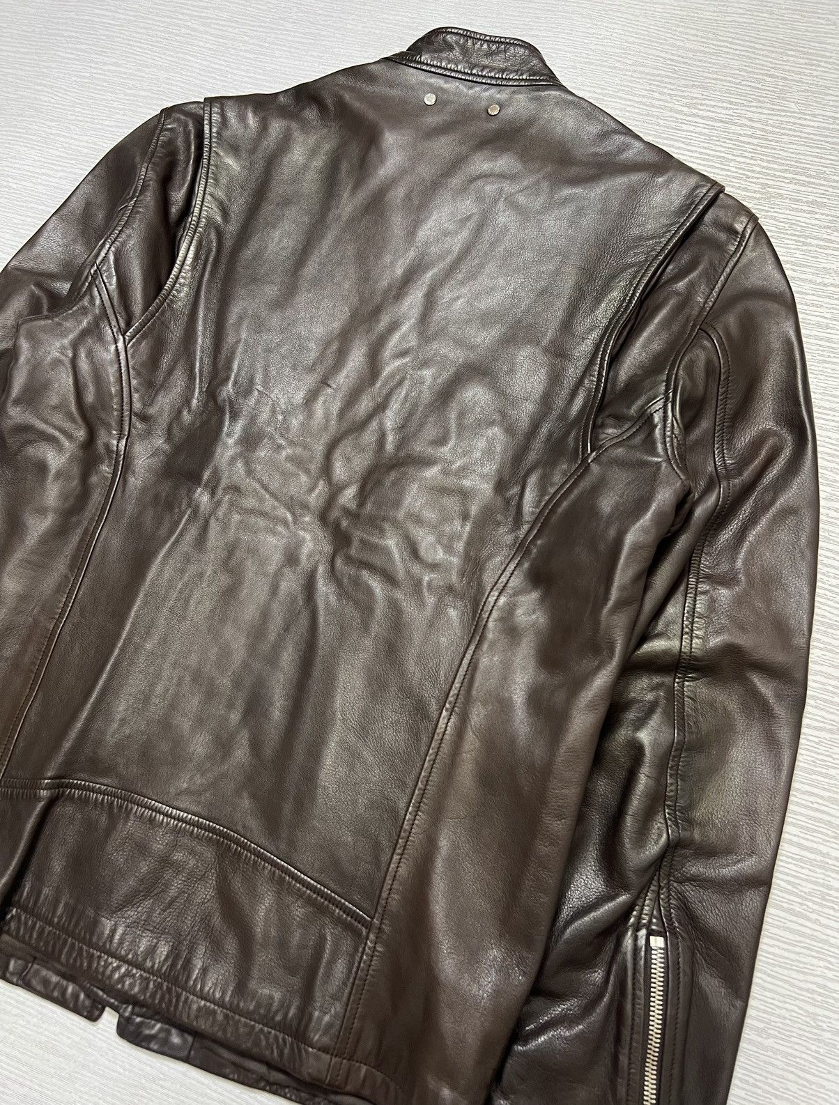 Louis Vuitton Louis Vuitton - Lamb Leather Rider’s Jacket Size US S / EU 44-46 / 1 - 11 Thumbnail