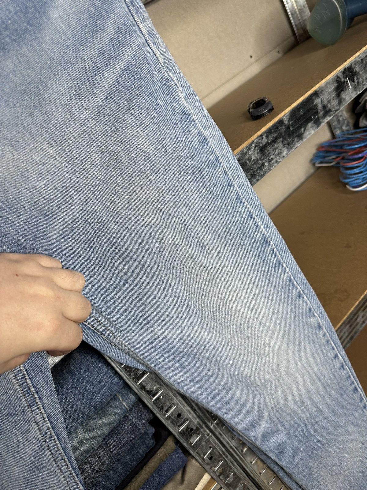 Carhartt Levi's 506 Straight Jeans W36 L34 Denim Faded Pants Size US 28 / EU 44 - 5 Thumbnail