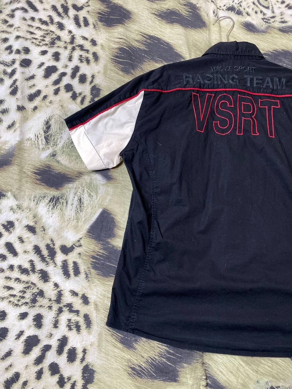 Versace Vintage Versace Sport y2k 80s 90s shirt short sleeve button Size US M / EU 48-50 / 2 - 16 Thumbnail