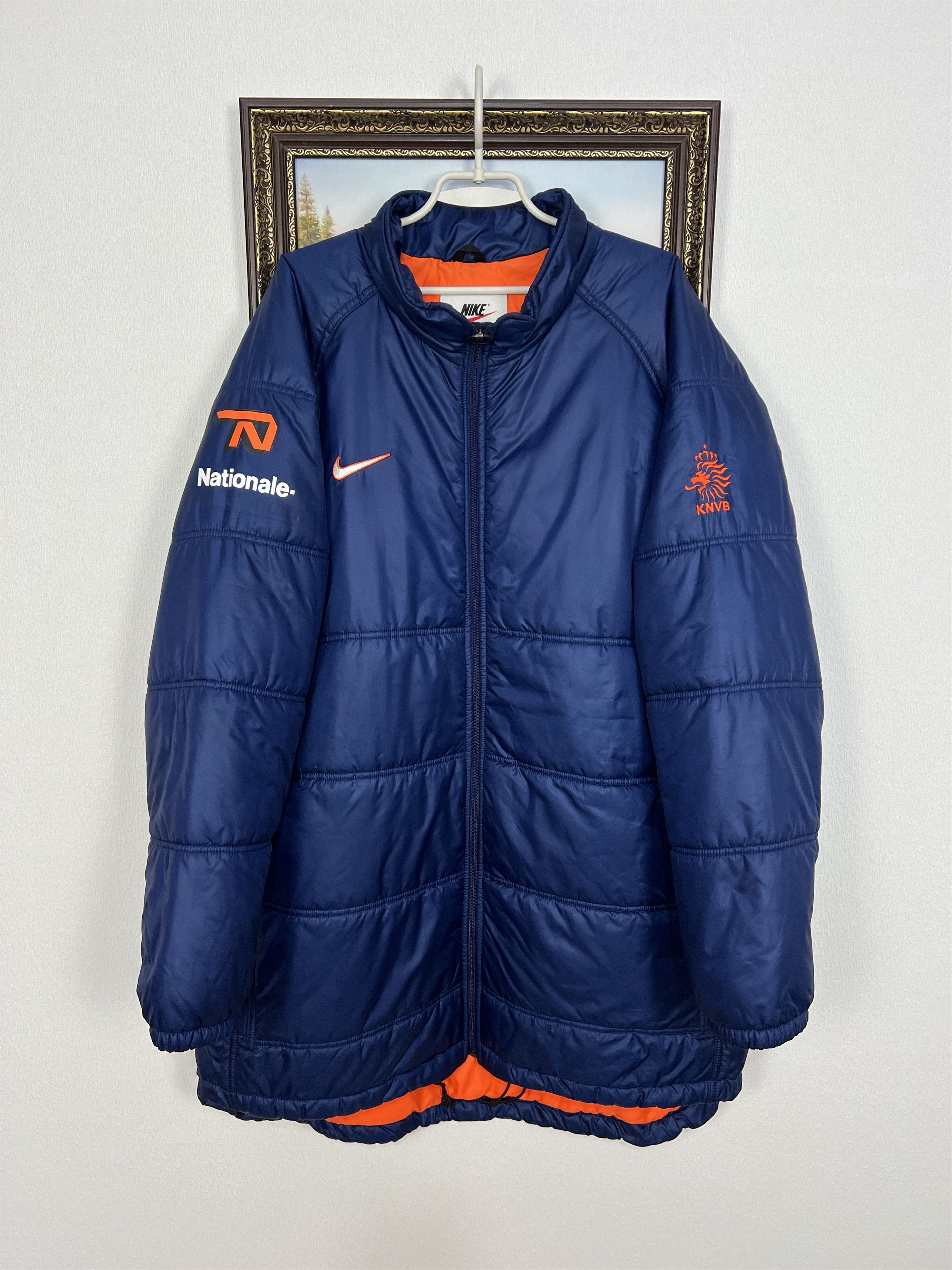 Nike Vintage Netherlands Football Warm Jacket Holland Puffer Size US XXL / EU 58 / 5 - 1 Thumbnail