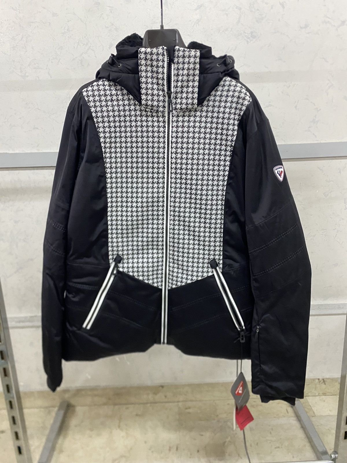 Rossignol Rossignol Way Stretch Jacket, size XL, black and white, new. Size XL / US 12-14 / IT 48-50 - 1 Thumbnail