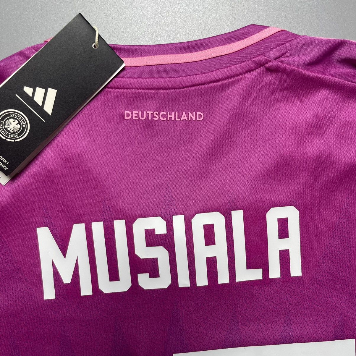 Adidas 3XL GERMANY ADIDAS 2024 EURO SOCCER AWAY JERSEY #10 MUSIALA Size US XXL / EU 58 / 5 - 10 Thumbnail