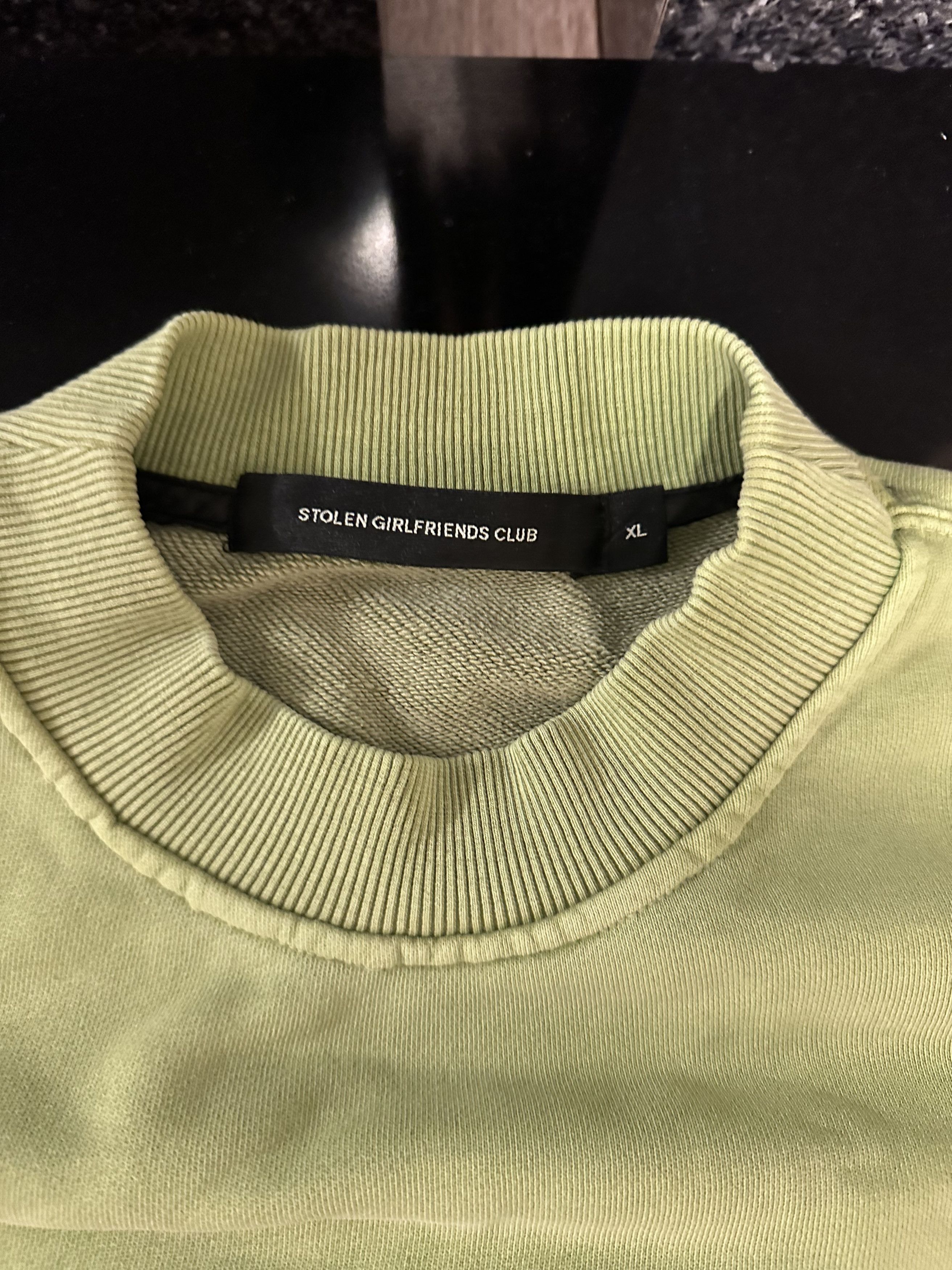 Stolen Girlfriends Club Green Wild Cat Sweatshirt Size US XL / EU 56 / 4 - 3 Thumbnail