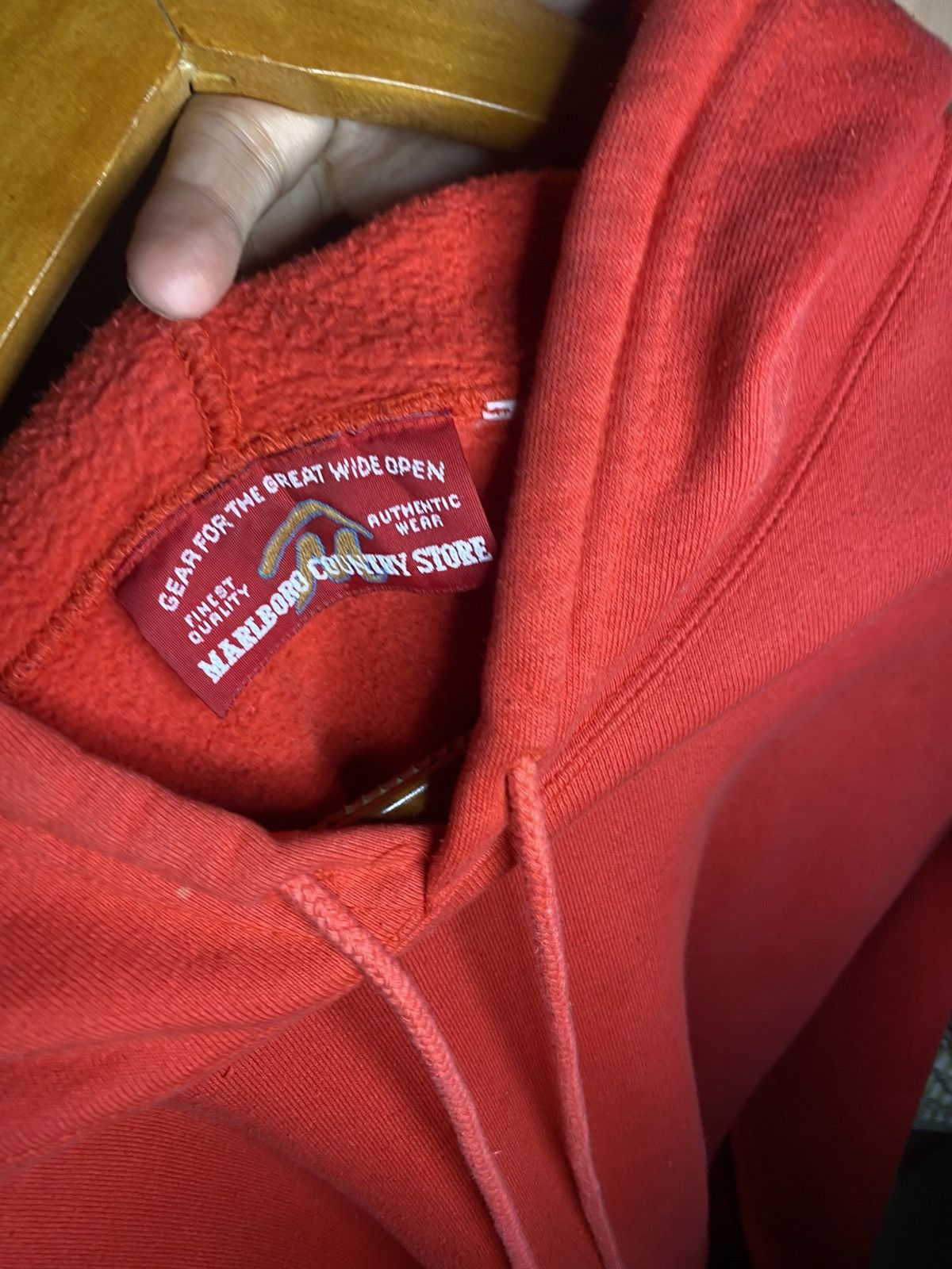Marlboro Marlboro Vintage Hoodie Size US XL / EU 56 / 4 - 2 Thumbnail