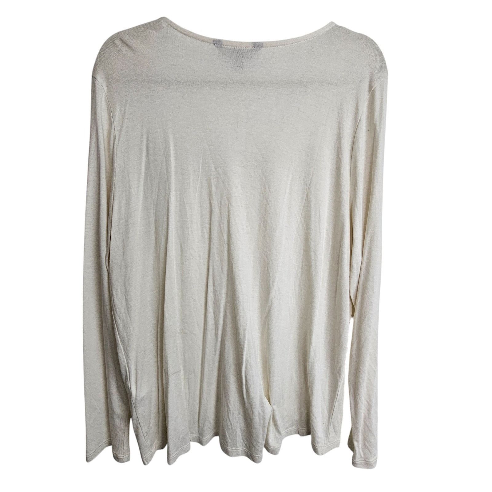 Banana Republic Banana Republic Womens Classic Tunic Size L Ivory Minimalist Size L / US 10 / IT 46 - 9 Thumbnail