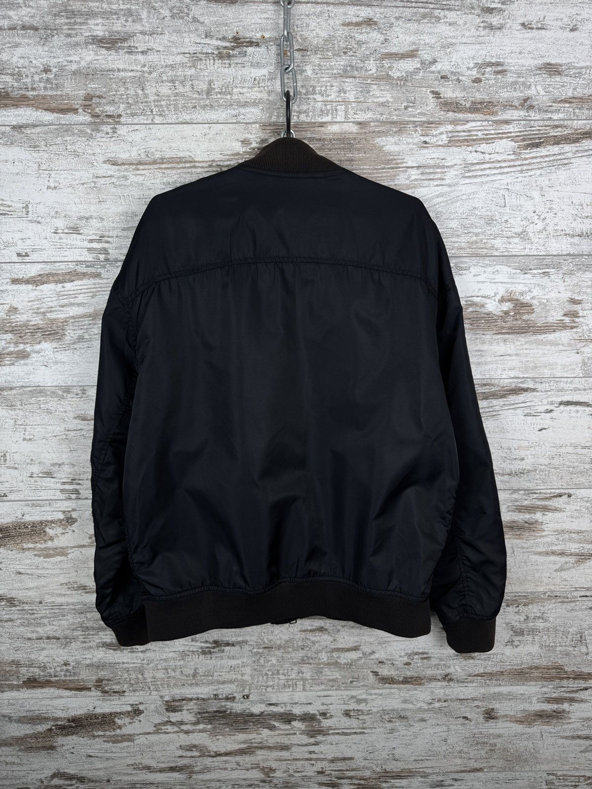 Allsaints Mens Vintage AllSaints kitson bomber nylon jacket Japanese Size US L / EU 52-54 / 3 - 10 Thumbnail