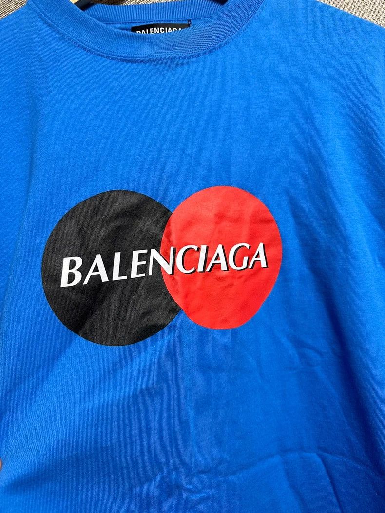 Balenciaga Balenciaga Mastercard Logo Short Sleeve T-Shirt Size US XS / EU 42 / 0 - 3 Thumbnail