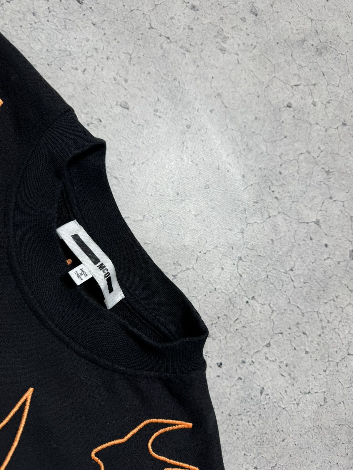 Alexander McQueen Alexander Mcqueen MCQ Black Luxury Sweatshirt Size M Size US M / EU 48-50 / 2 - 6 Thumbnail