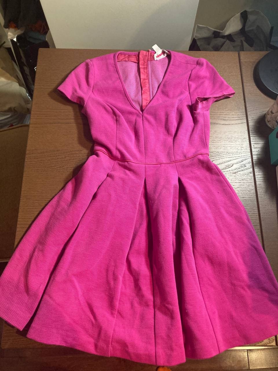 Banana Republic Hot Pink Dress Size XS / US 0-2 / IT 36-38 - 4 Thumbnail