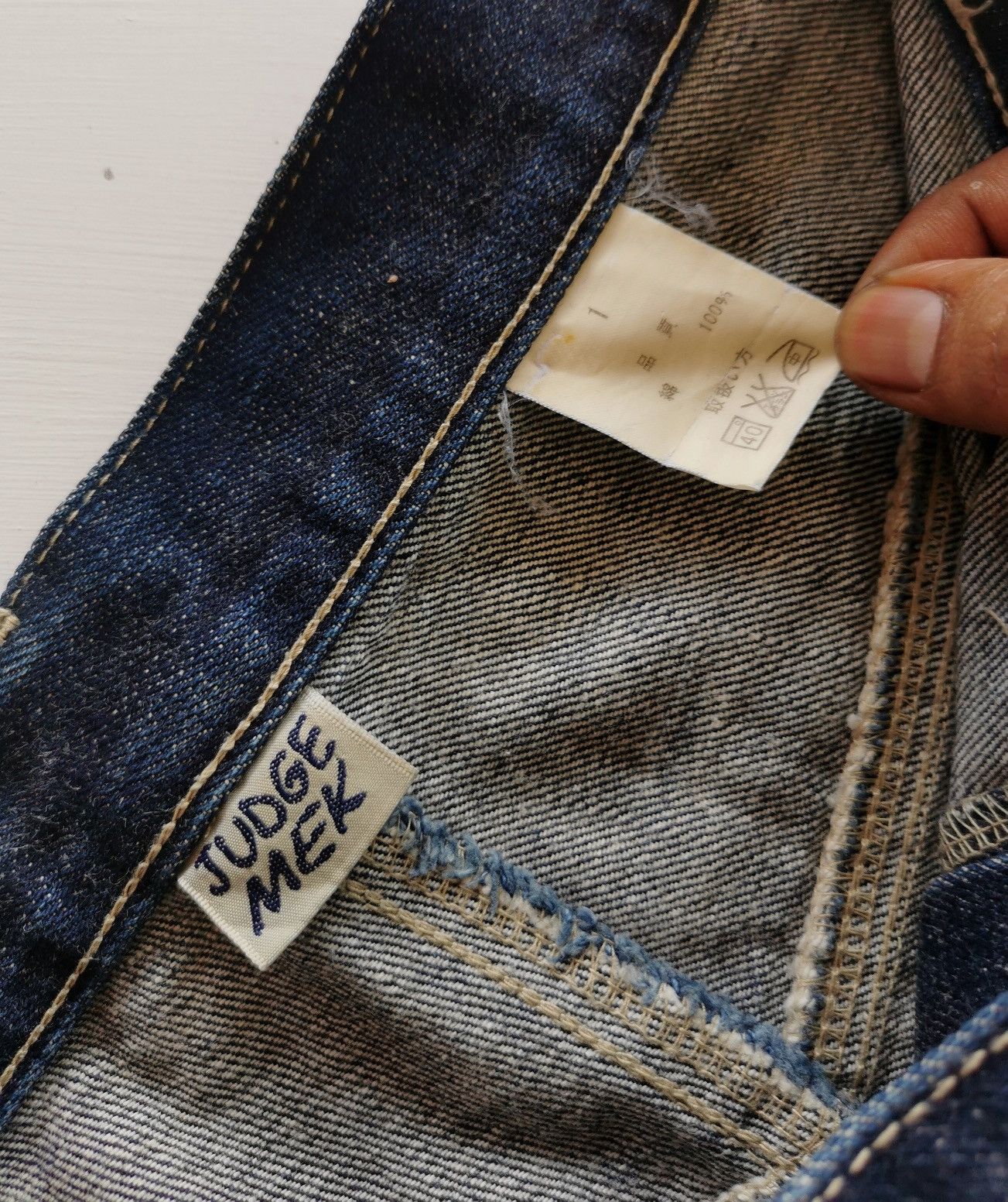 Japanese Brand Judge Mek Mystic Japan Denim Jeans Size US 30 / EU 46 - 9 Thumbnail