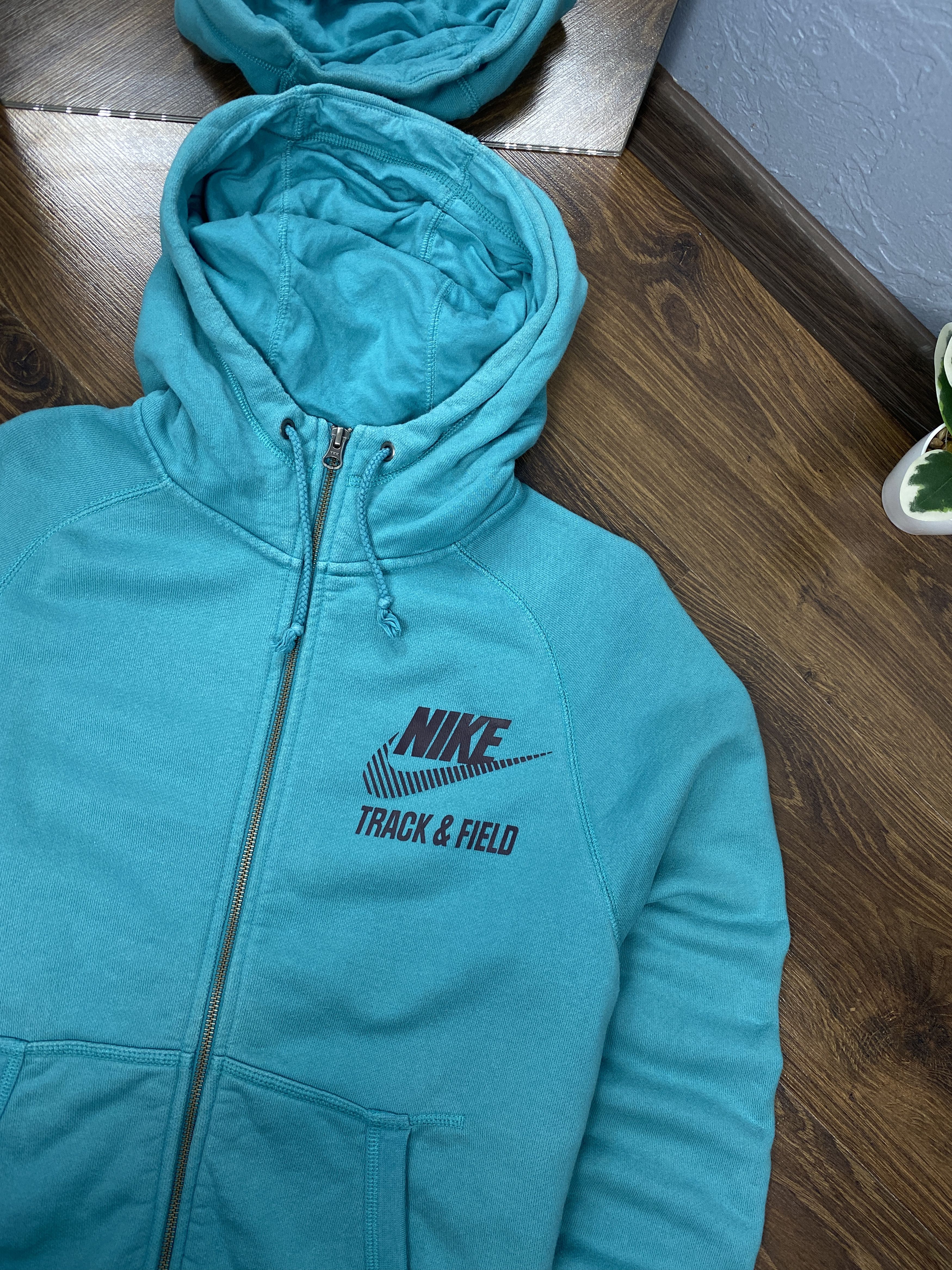 Nike × Vintage Nike Track & Field vintage zip hoodie y2k Size US M / EU 48-50 / 2 - 5 Thumbnail