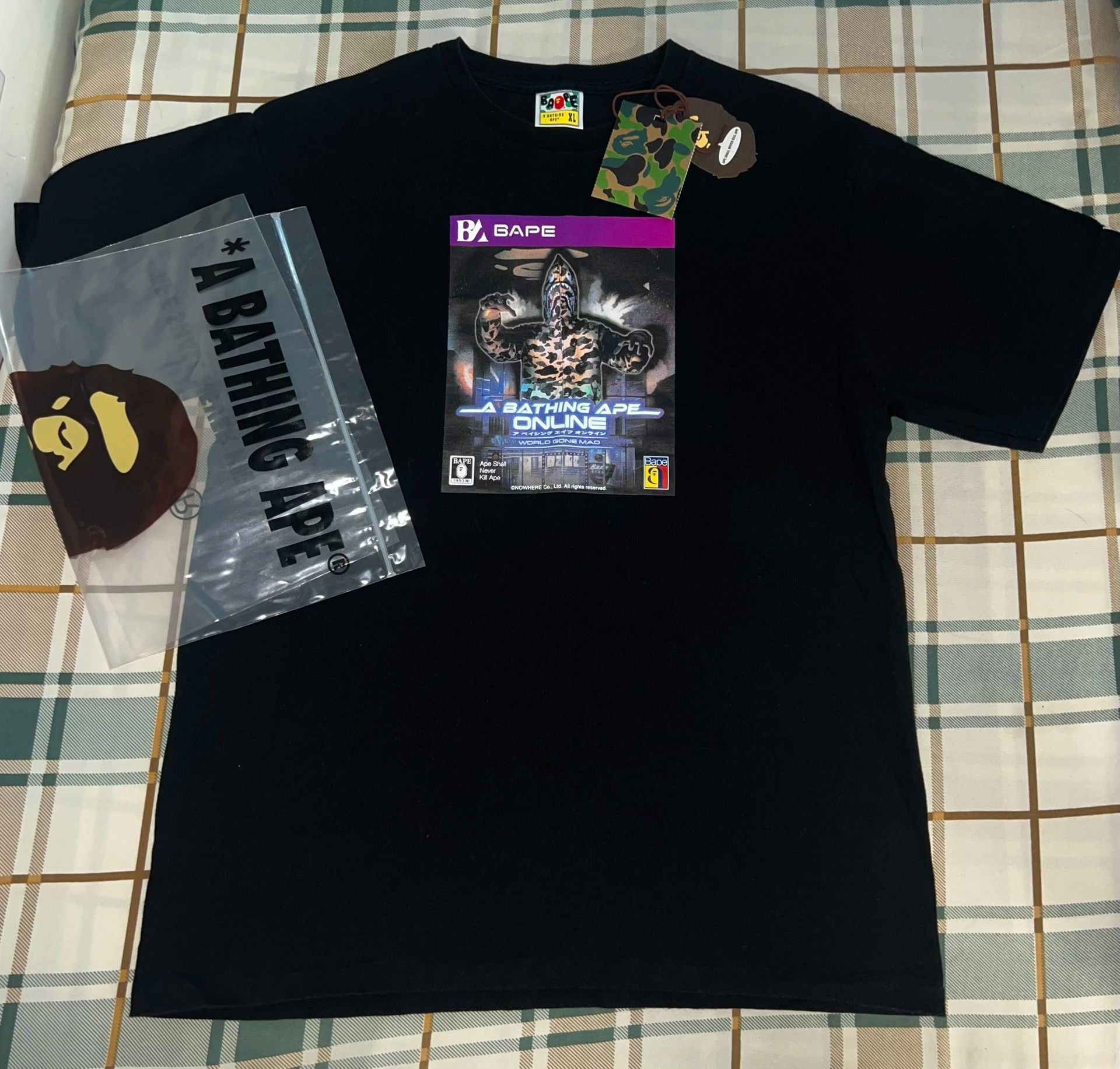 Bape × Futura BAPE × futura 2003 Bape gallery limited T-shirt