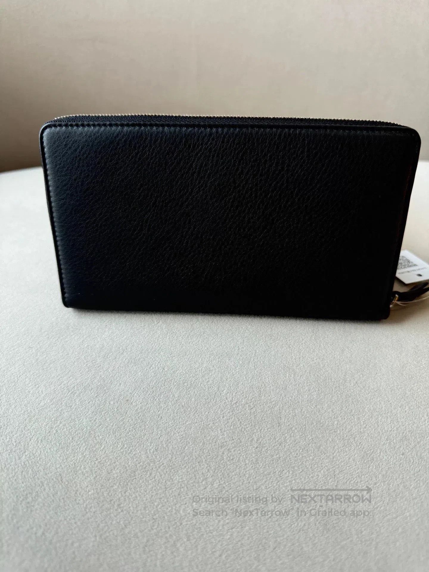 Balenciaga Balenciaga Black Long Zip Wallet. Size ONE SIZE - 3 Thumbnail