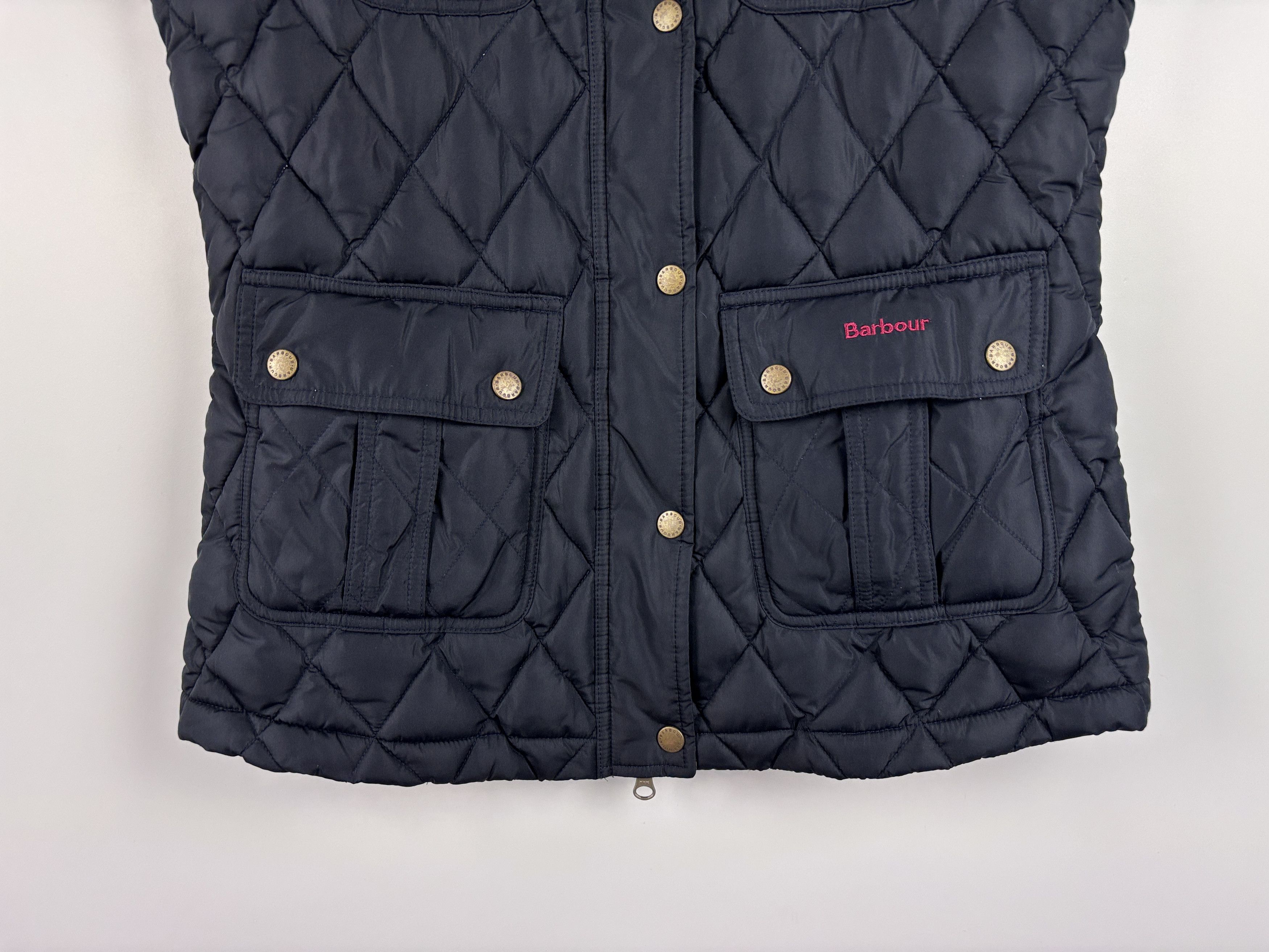 Barbour × Morris Barbour x Morris & Co Craft Gilet Quilted Vest US 6 Size M / US 6-8 / IT 42-44 - 3 Thumbnail