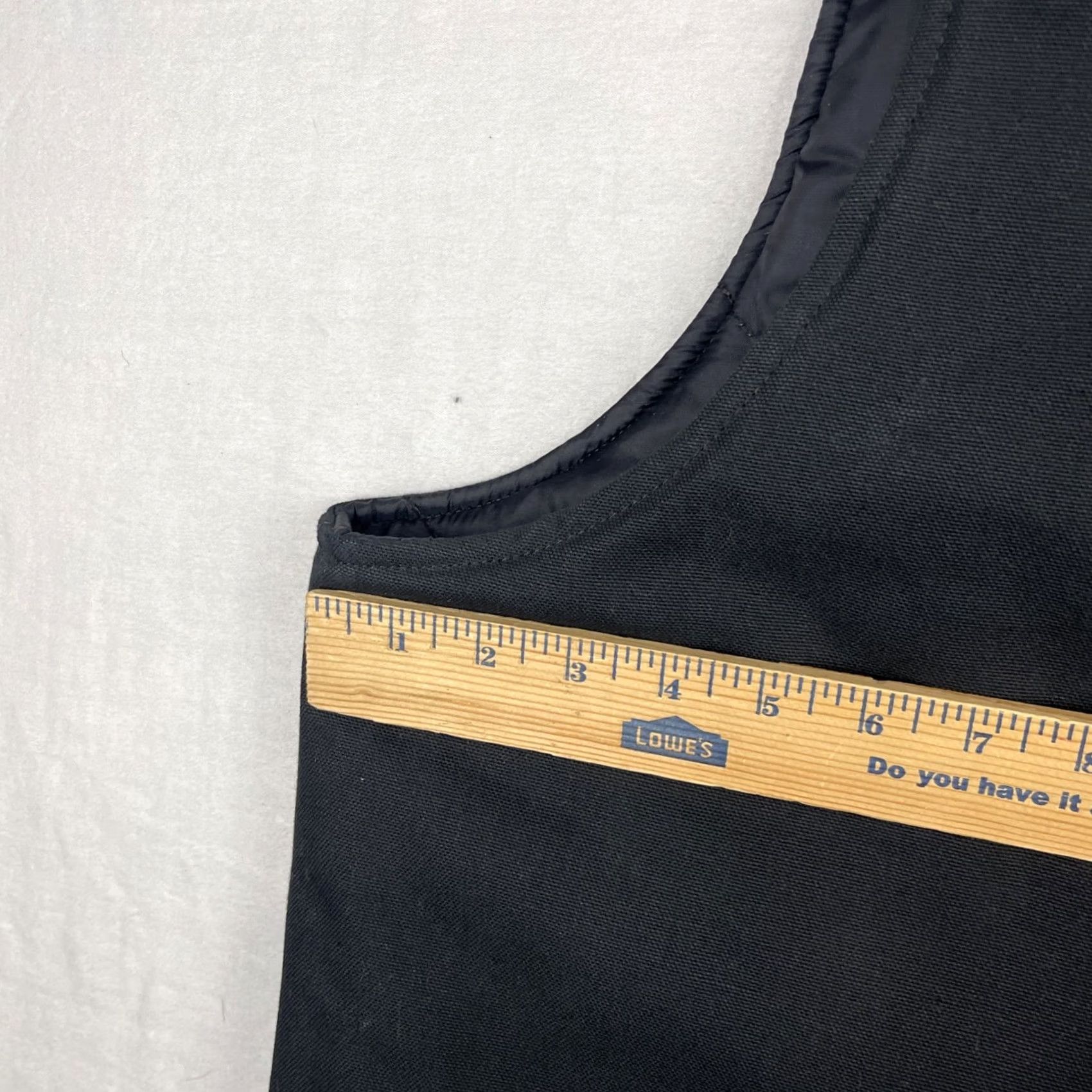 Carhartt Carhartt Vest Mens 3XL Tall Black Duck Canvas V01 BLK Quilt Lined Relaxed Zip Up Jacket Size US XXL / EU 58 / 5 - 6 Thumbnail