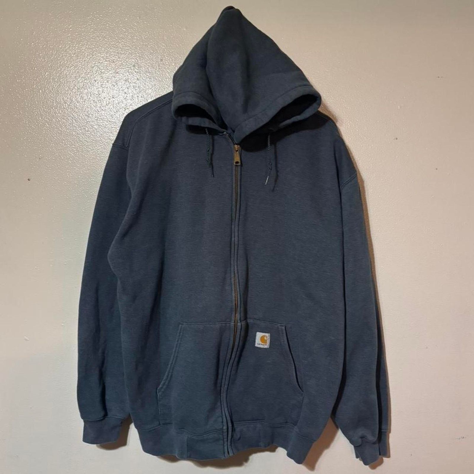 Carhartt Vintage 90s/2000s Carhartt Workwear Zip-Up Hoodie Sweatshirt Size US XL / EU 56 / 4 - 1 Thumbnail