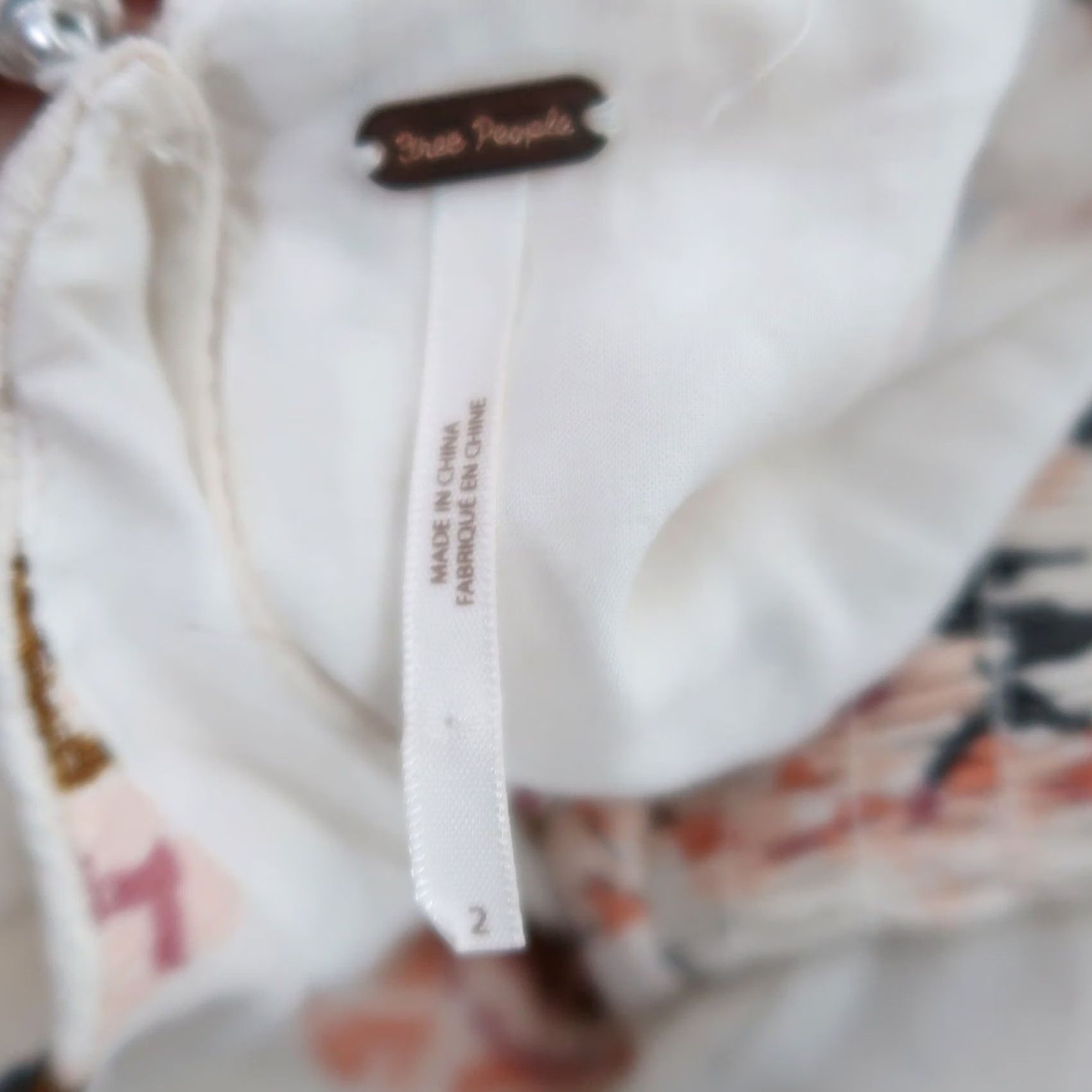 Free People Free People All I Got cream and pink floral print maxi dress 2 Size XS / US 0-2 / IT 36-38 - 5 Thumbnail