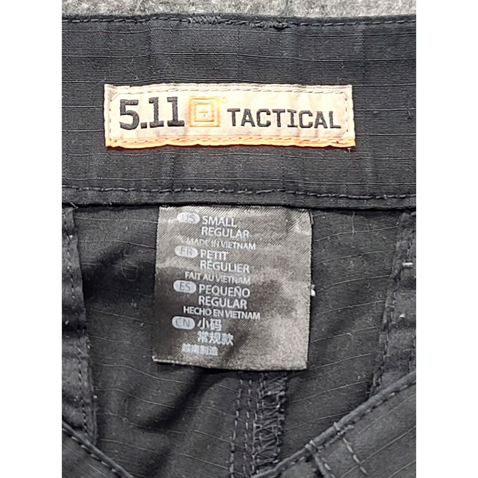Vintage 5.11 Tactical Pants Mens Small 28 Regular Cargo Taclite TDU Ripstop Black 5.11 Tactical Pro Pants Mens Regular(Size 28) Size US 28 / EU 44 - 2 Thumbnail