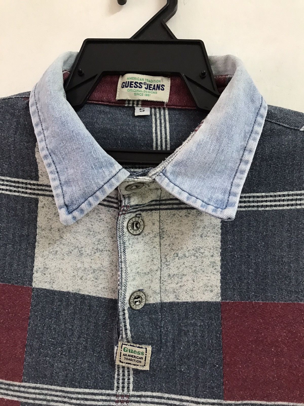 Georges Marciano × Guess Vintage Guess Jeans Polo Shirt Size US S / EU 44-46 / 1 - 2 Thumbnail
