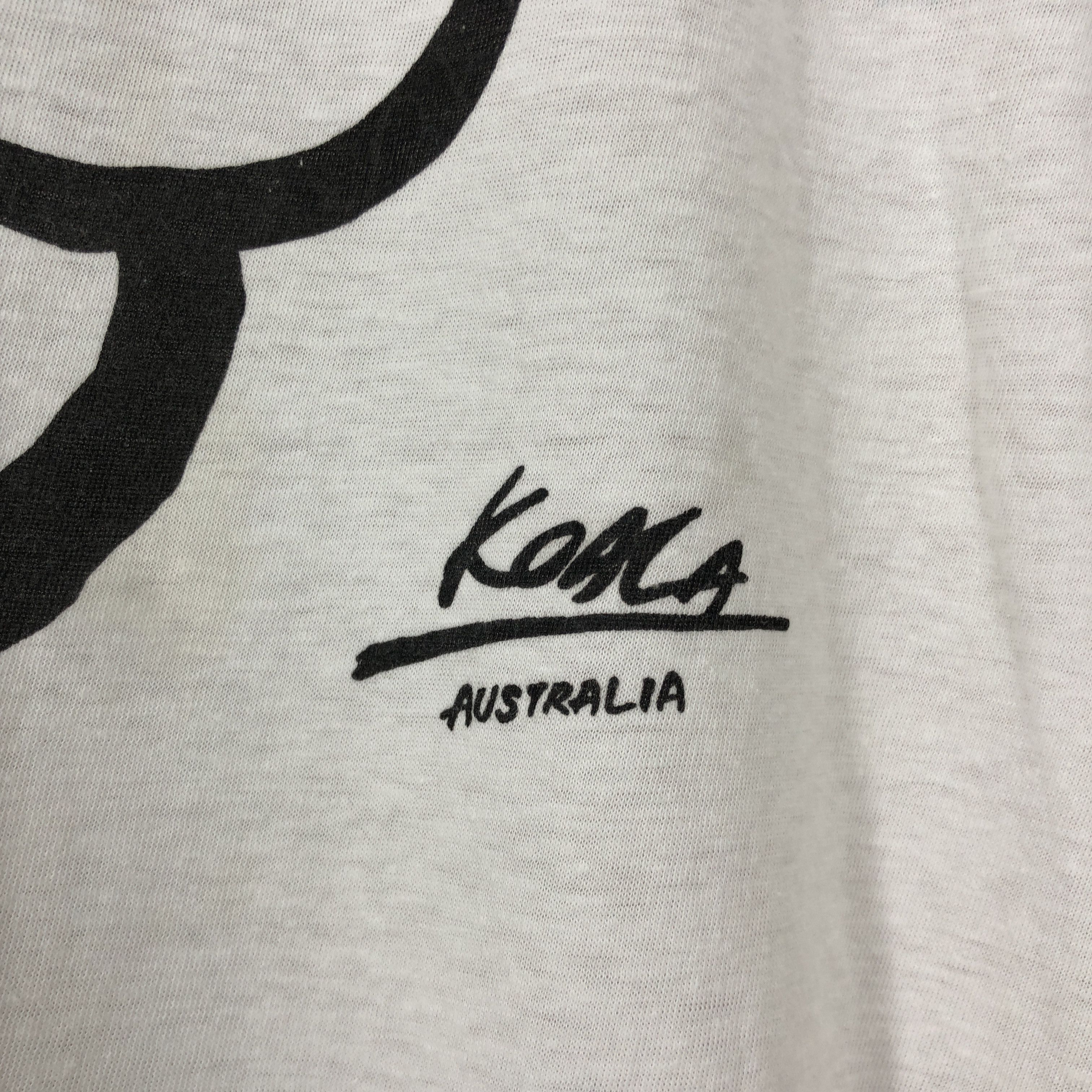 Vintage 90s Vintage KOALA AUSTRALIA Crew Neck T Shirt #1498/AZ Size US M / EU 48-50 / 2 - 3 Thumbnail