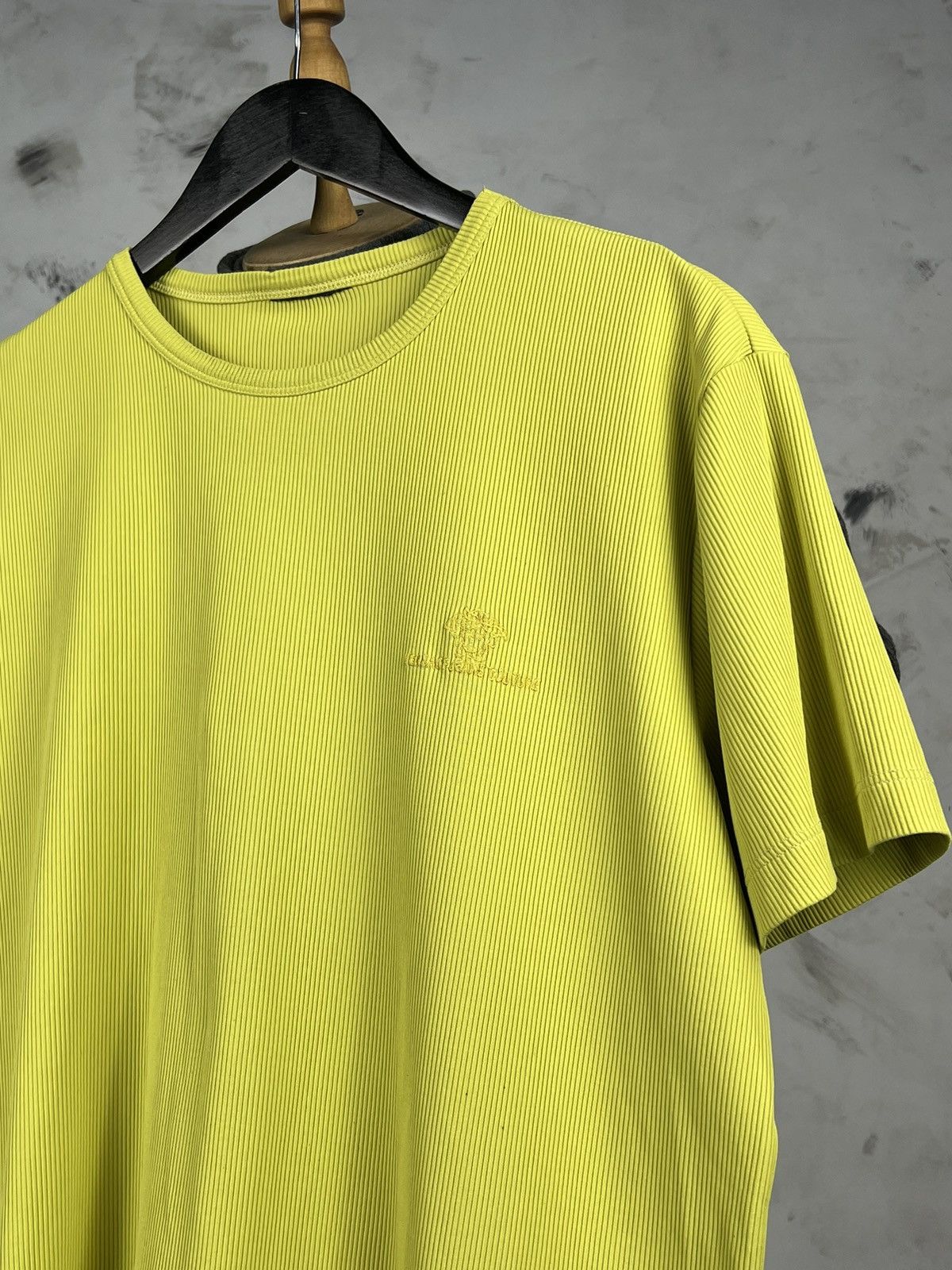 Versace Jeans Couture Versace Ribbed T-Shirt Size M - L Size US L / EU 52-54 / 3 - 2 Thumbnail
