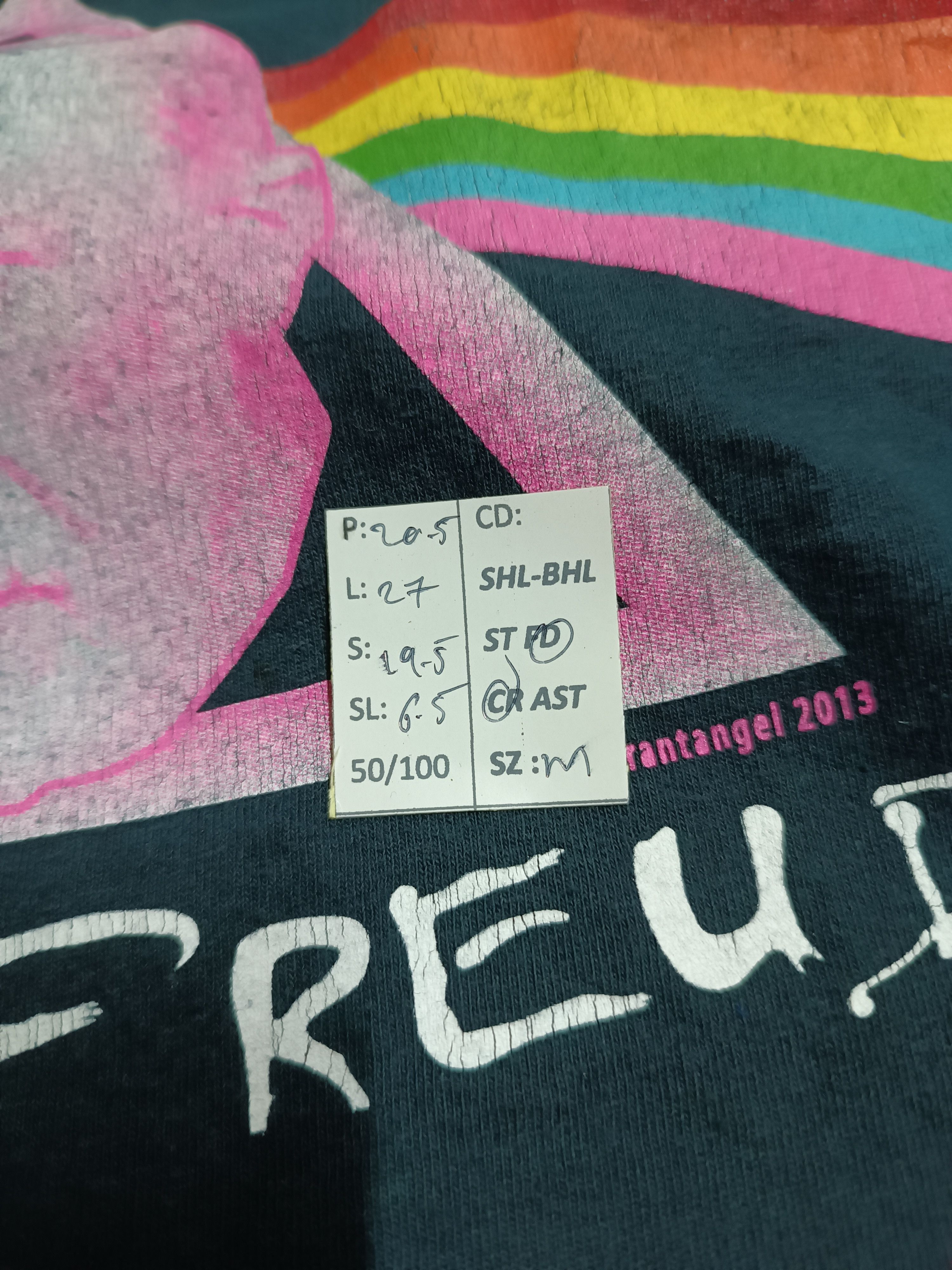 Band Tees VINTAGE 2013 PINK FREUD PINK FLOYD PARODY WALT WHITMAN Size US M / EU 48-50 / 2 - 20 Thumbnail