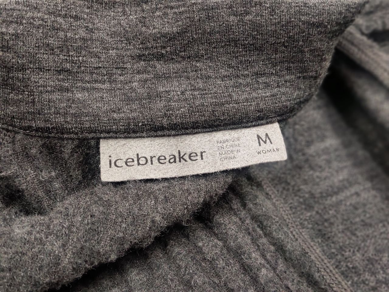 Icebreaker Icebreaker Merino wool gray full zip pullover sweatshirt Size M / US 6-8 / IT 42-44 - 13 Thumbnail