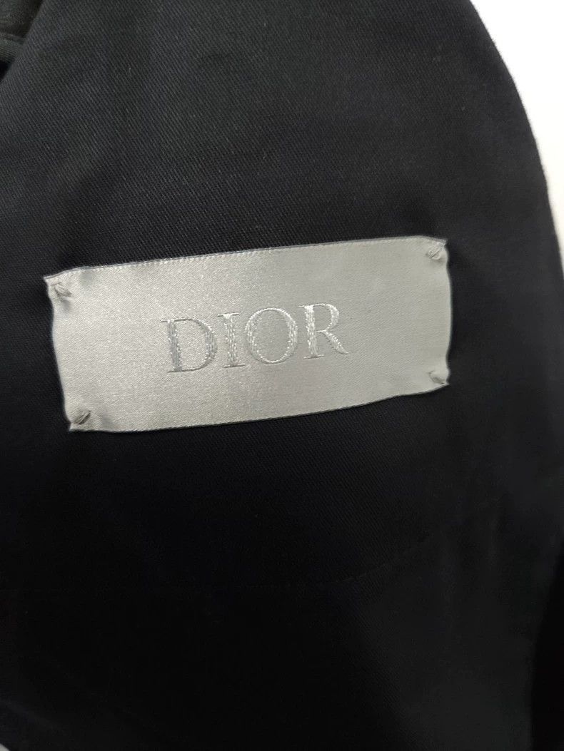 Dior Dior Black Wool Casual Pants-2505 Size US 44 / EU 60 - 4 Thumbnail