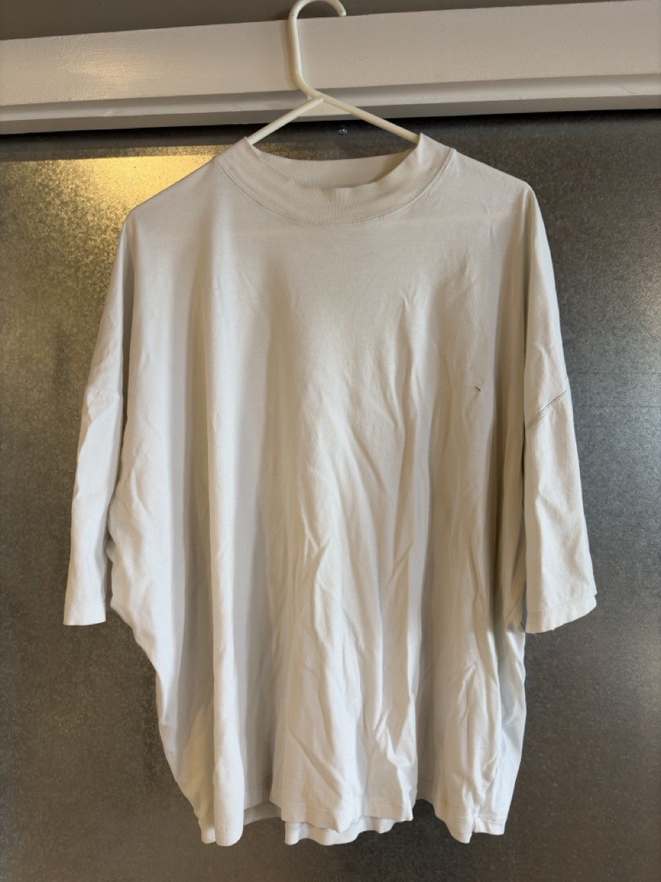 Jil Sander Mock Neck Tee Size US XL / EU 56 / 4 - 1 Thumbnail