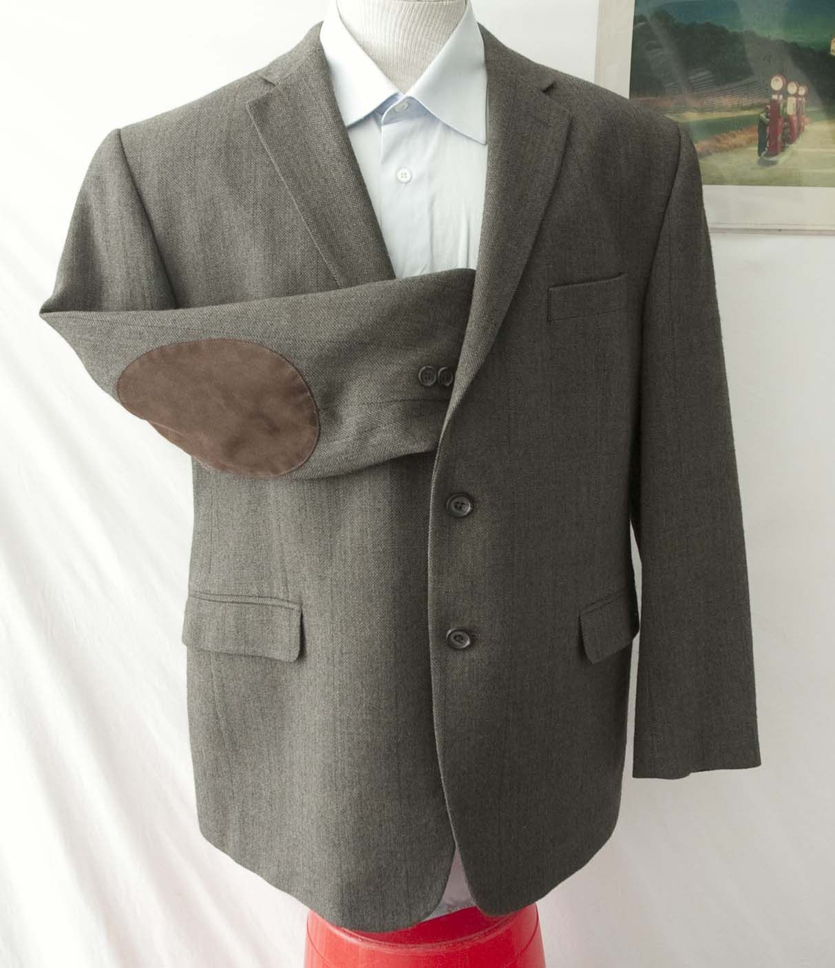Lauren Ralph Lauren Lauren Ralph Lauren Jacket Size 44US Herringbone Patch Size 44R - 1 Thumbnail