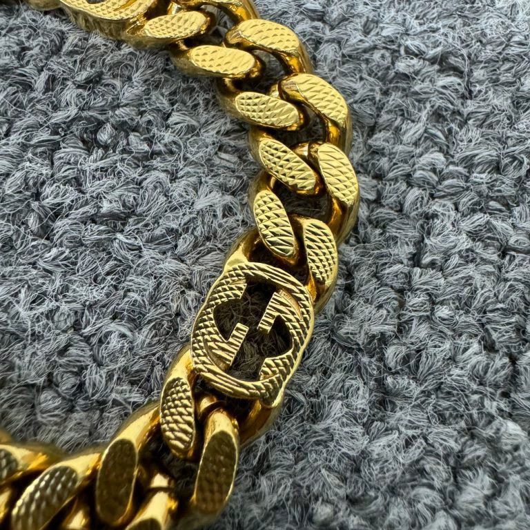 Gucci Gucci Interlocking double G gold bracelet 2504-Nextarrow Size ONE SIZE - 4 Thumbnail