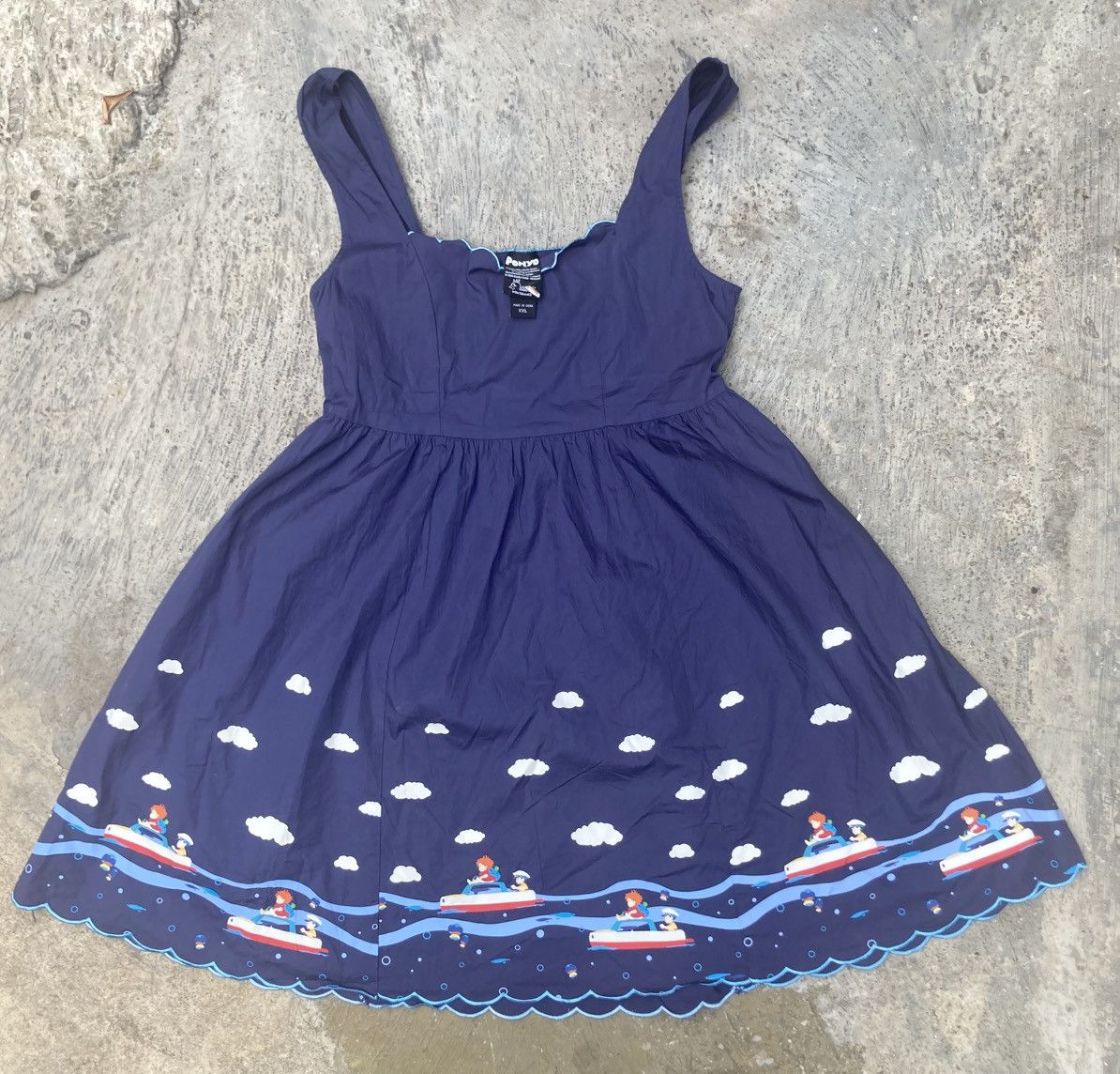 Other LICENSED STUDIO GHIBLI PONYO SOSUSKE DRESS Size XXL / US 16-18 / IT 52-54 - 1 Thumbnail