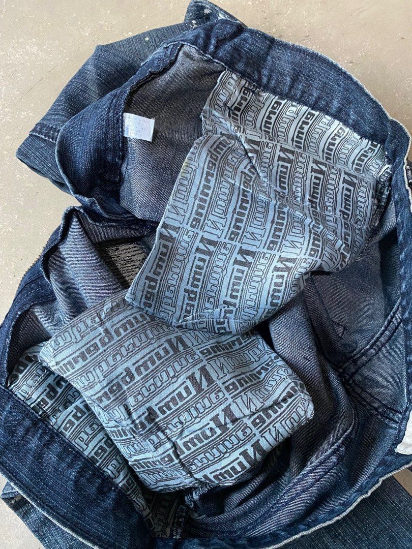 Number (N)ine Distressed number nine denim Size US 30 / EU 46 - 4 Thumbnail