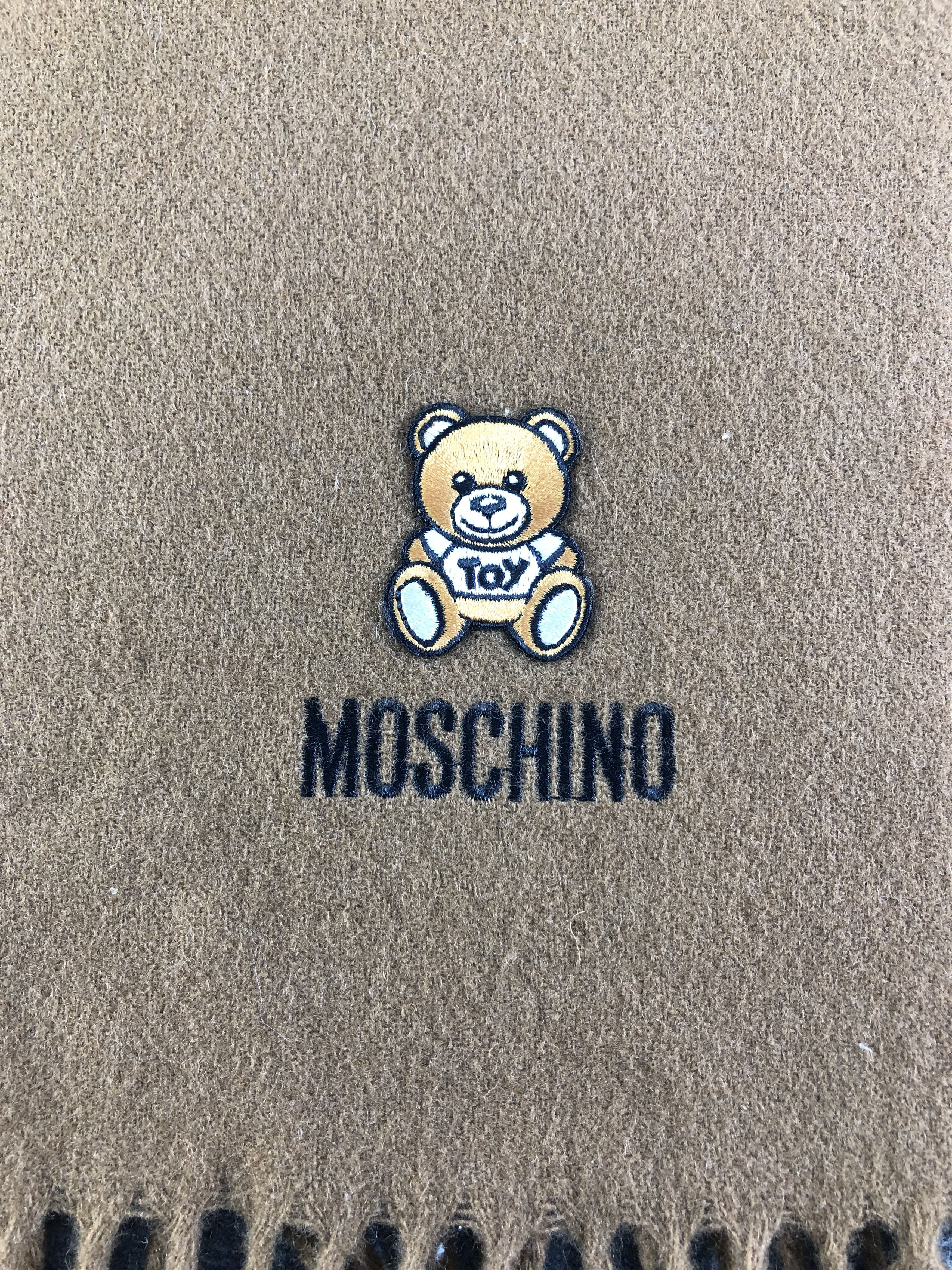 Moschino Moschino Bear Scarf / Muffler / Neckwear Size ONE SIZE - 4 Thumbnail