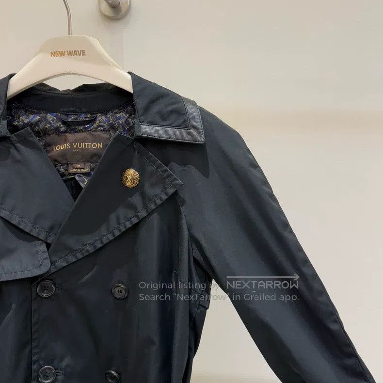 Louis Vuitton Louis Vuitton Black 9-point sleeve design with lambskin st Size XS / US 0-2 / IT 36-38 - 4 Thumbnail