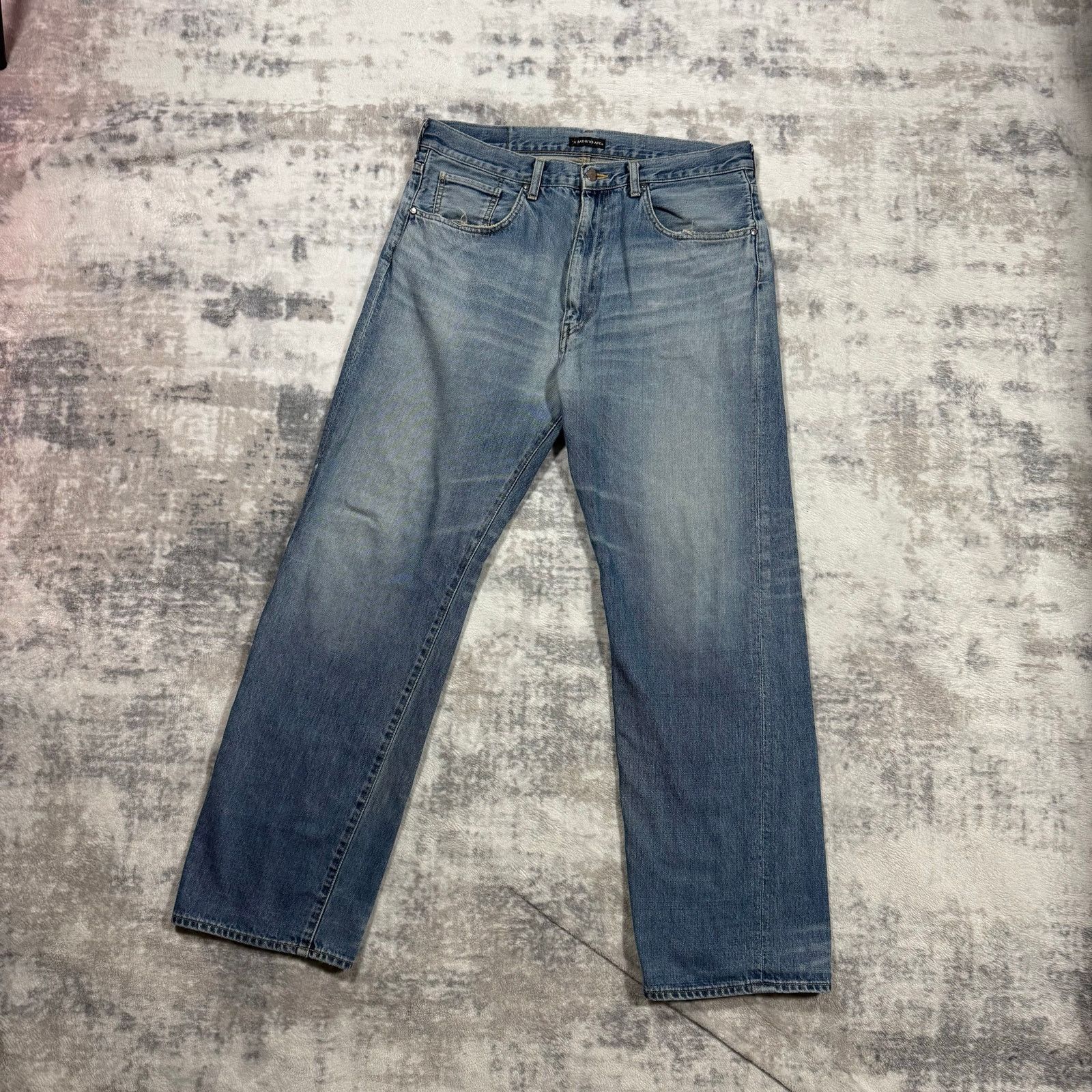 Bape × Nigo Authentic Bape 2000’s Angry Ape Jeans 34 Size US 34 / EU 50 - 3 Thumbnail